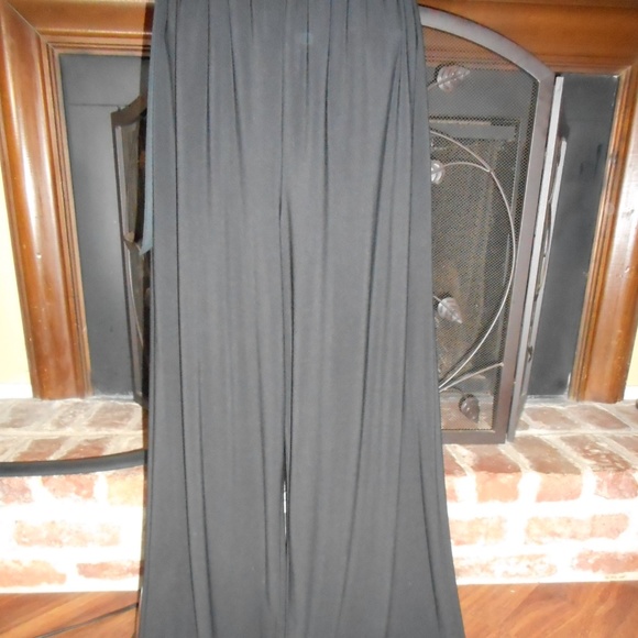 NWOT So Ho Black jumpsuit with nude lace, 6 - Picture 3 of 7